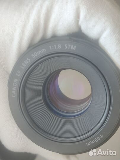 Canon EF 50mm f/1.8 STM 50мм Кенон стм полтинник