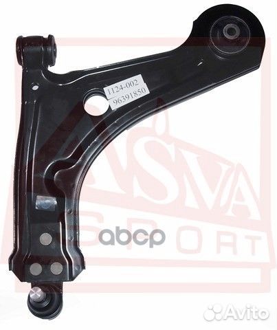 Рычаг подвески нижний перед лев 1124002 asva