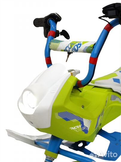 Детский электроснегокат мото