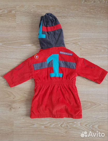 Детский банный халат махровый DP Am р-р 86 бу