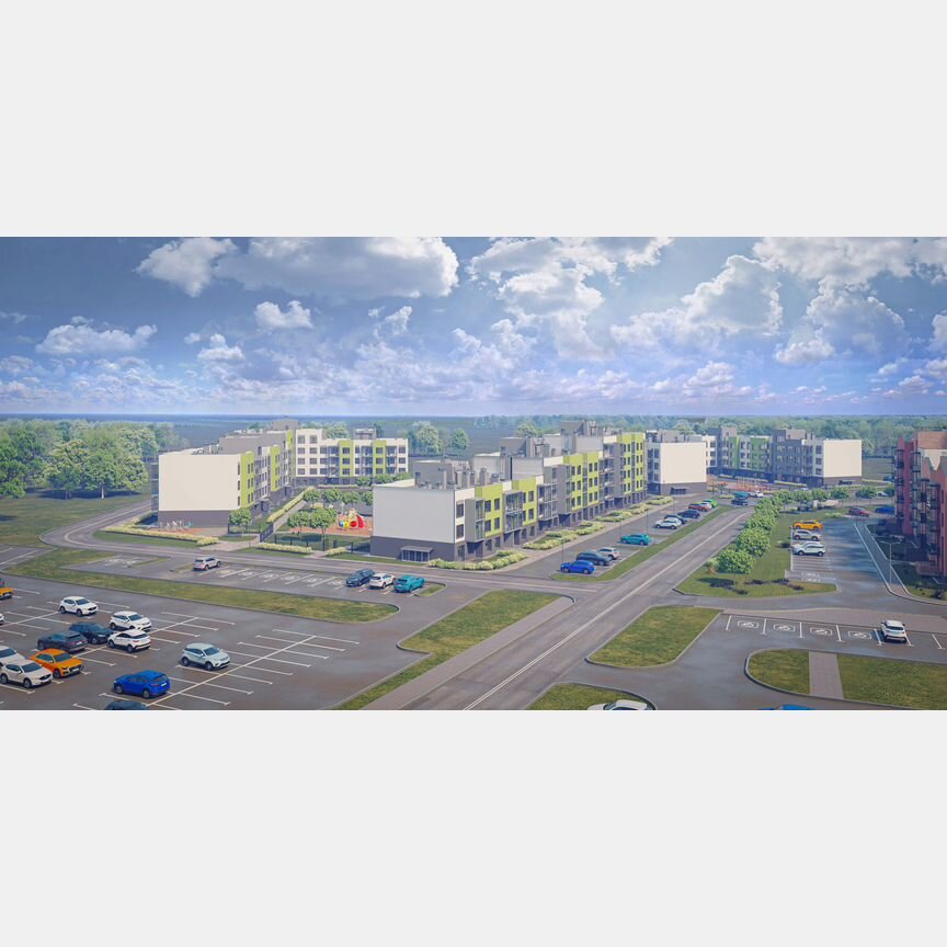 1-к. квартира, 37,6 м², 5/5 эт.