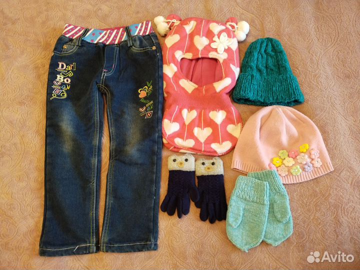 Пакет вещей для девочки 104 110