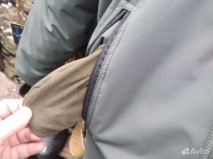 Термо куртка (олива) тактическая