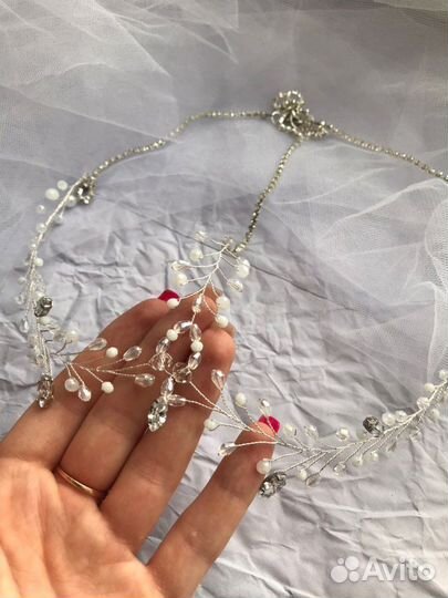 Свадебное украшение для волос