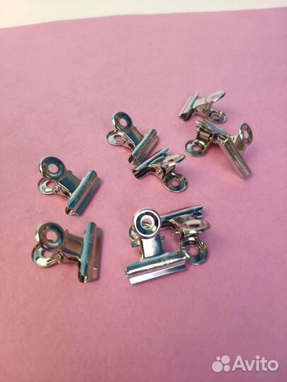 Зажим металлический для наращивания