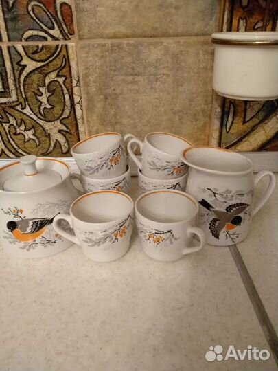 Сервиз Снегири остатки Вербилки