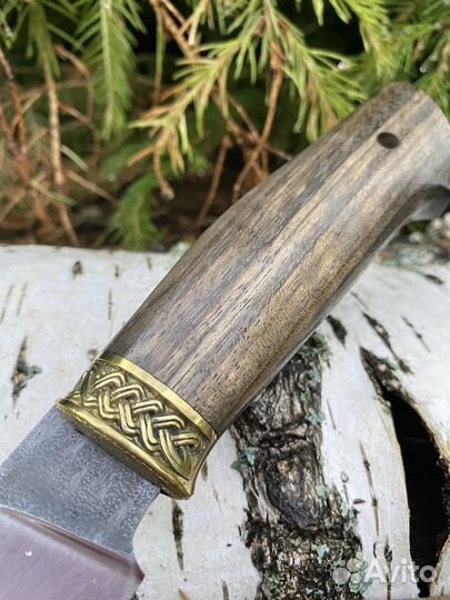 Нож охотничий кованый х12 мф
