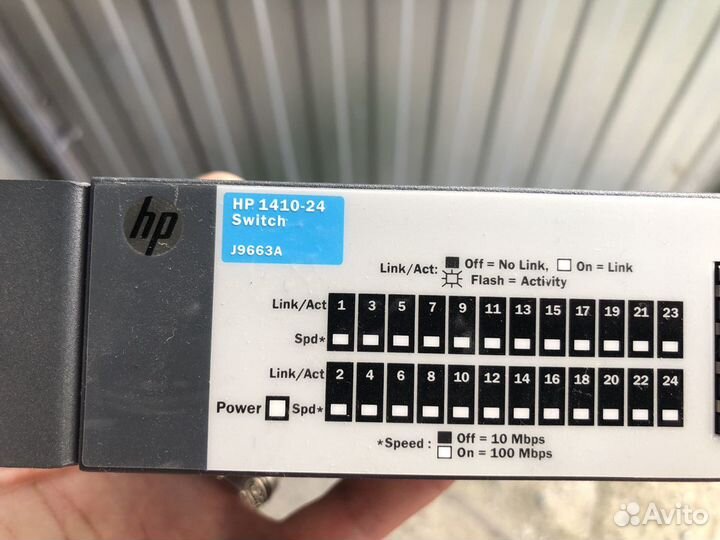 Коммутатор HP 1410-24
