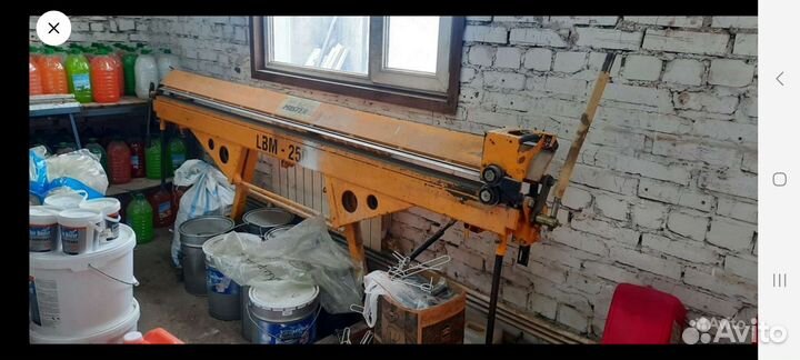 Листогибочный станок ручной