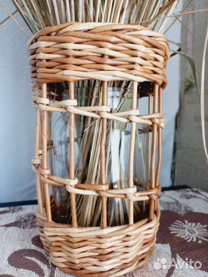 Сухостой в вазе. Декор