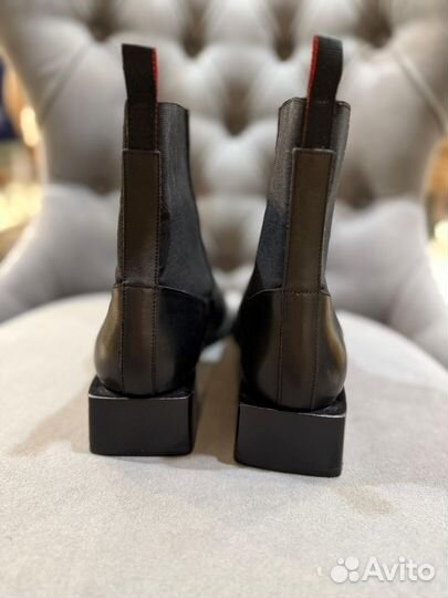 Ботильоны женские 37/38/39 Max&Co кожа новые