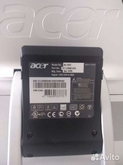 Монитор Acer AL 1932