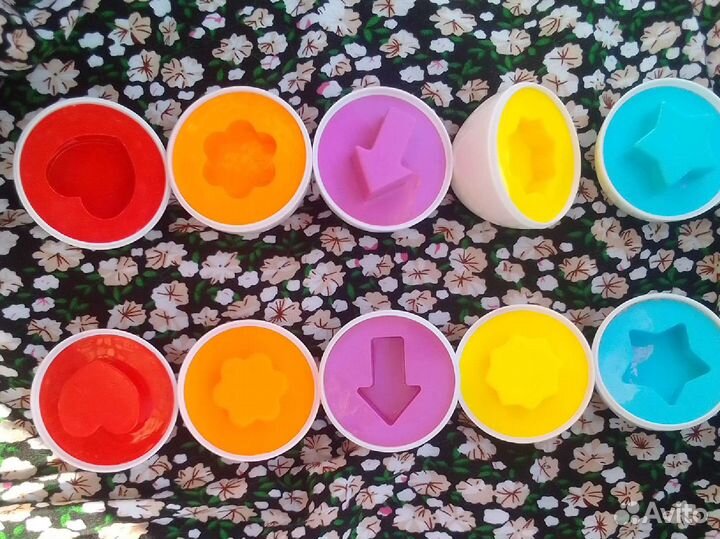 Кубики мягкие. Яйца- сортер в подарок