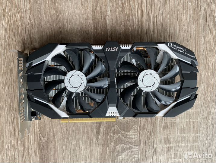 Видеокарта nVidia GeForce GTX 1060 MSI