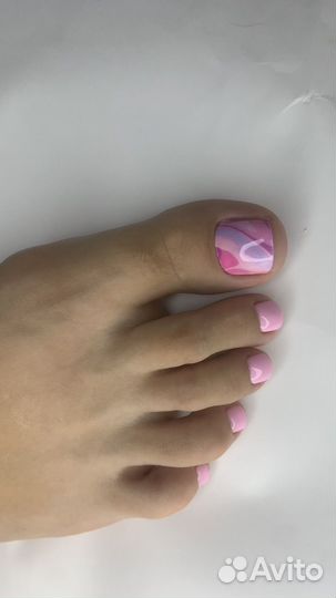 Наращивание ногтей, маникюр, smart педикюр