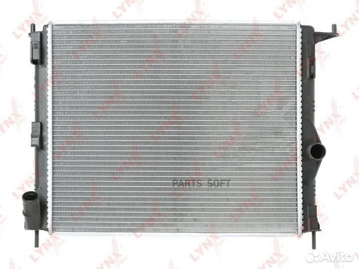 Радиатор renault Logan I 1.2-1.6 04 / Sandero I 1.2-1.6 07 LADA Largus 1.6 12