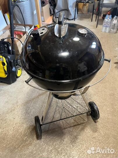 Угольный гриль weber master touch