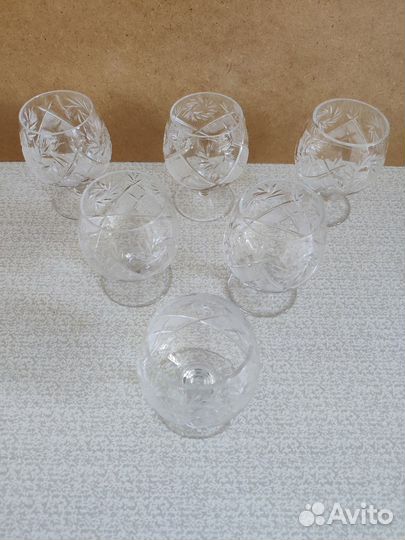 Хрустальные бокалы для бренди «Мельница»