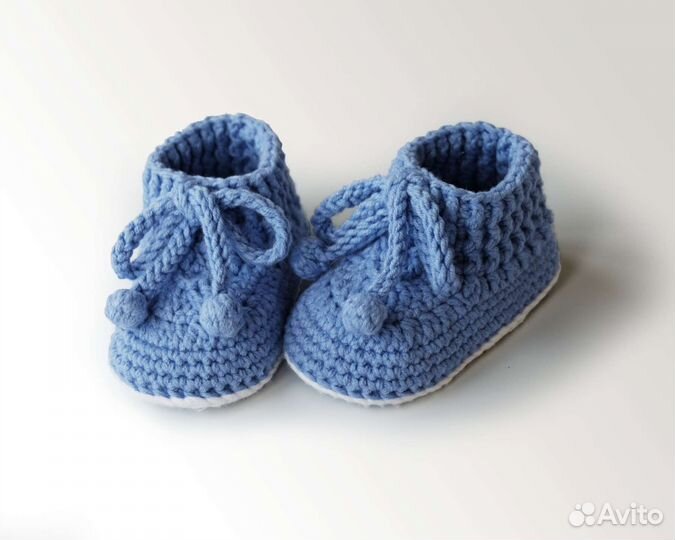 Пинетки вязаные, грызунок