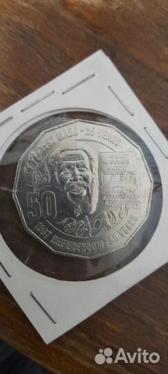 Монета Австралия 50 центов 2017 год