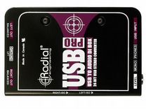 Директ-бокс для ноутбука Radial USB-Pro