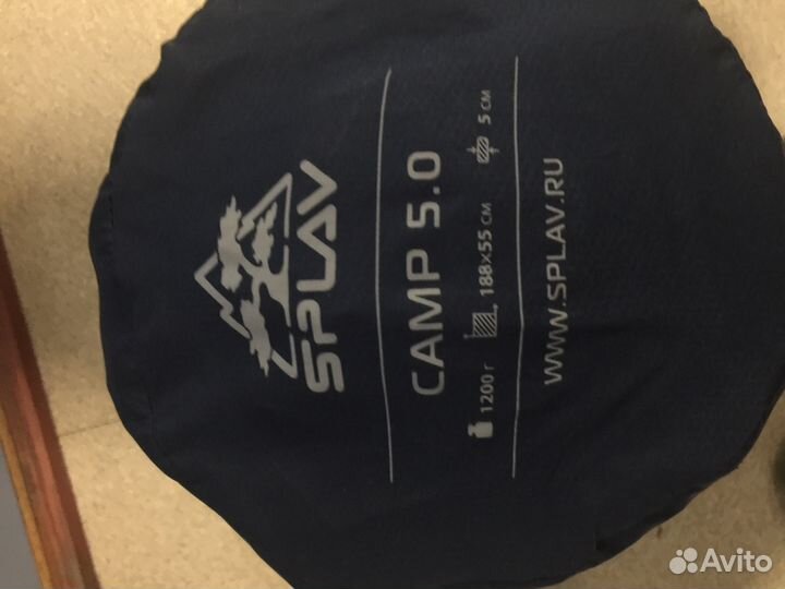 Комплект подушка и матрас самонадувной splav