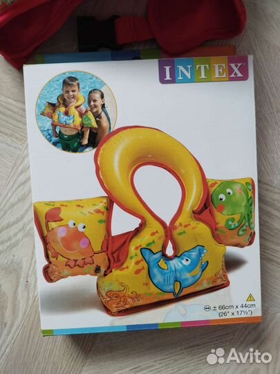 Жилет надувной с нарукавниками