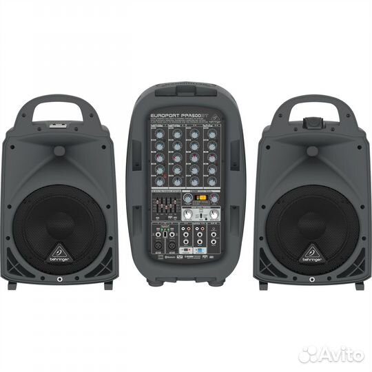 Behringer PPA500BT, 6-кан. порт. система звукоусил