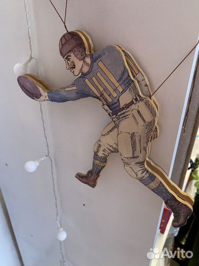 Подвесная деревянная игрушка