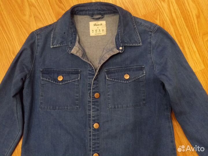 Джинсовая рубашка,кардеган