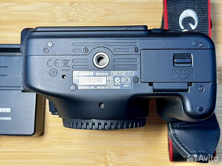 Canon 600d kit пробег 4352