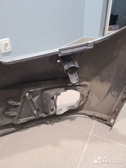 Бампер передний на volkswagen tiguan 1 рестайлинг