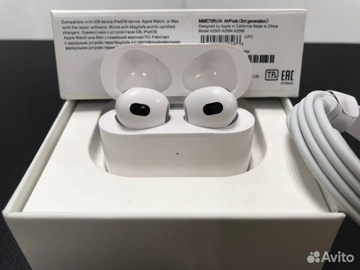 Беспроводные наушники AirPods 3 premium
