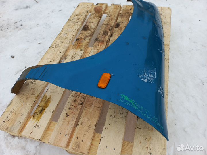 Крыло переднее левое Kia Sportage 1 Киа Спортэдж