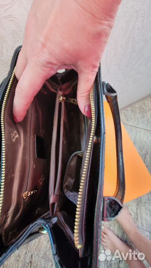 Винтажная сумка с ручками