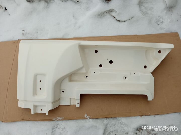 Панель задка угловая в сборе левая паз Вектор Next