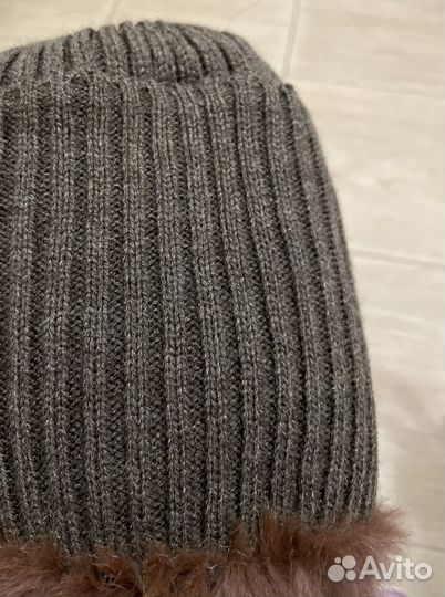 Новая Шапка женская, меховая, рекс