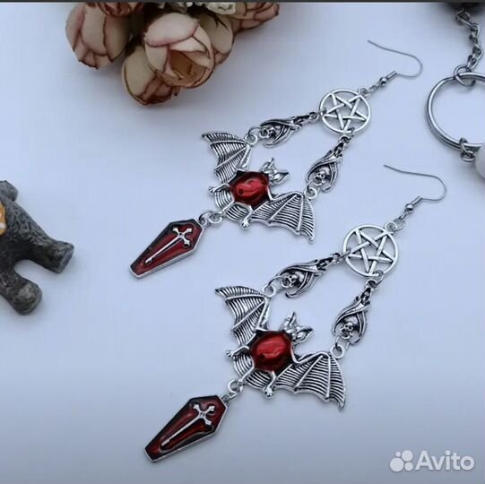 Украшения готические, хеллоуин, фотосессий. Новые