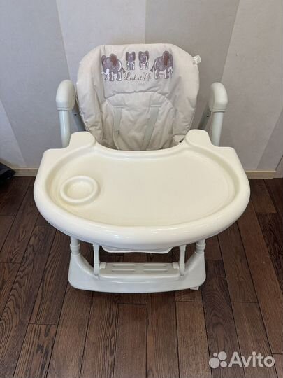 Стульчик для кормления happy baby