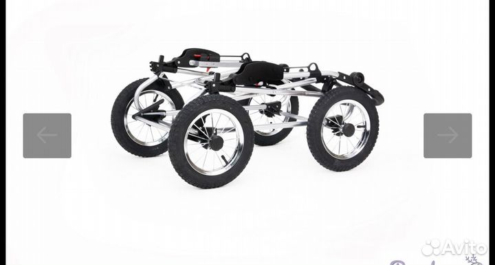 Коляска 2 в 1 reindeer