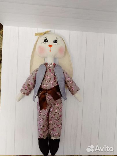 Зайка ручной работы