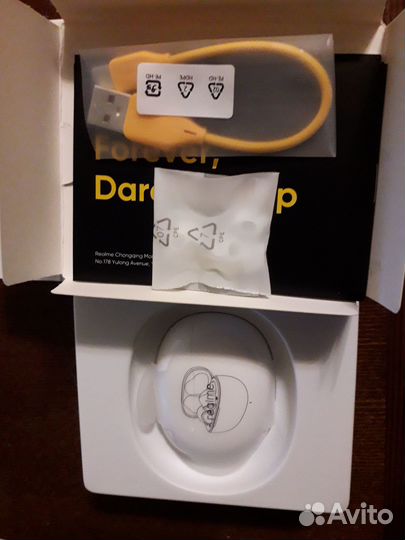 Новые Беспр. наушники Realme Buds T100 RMA2109