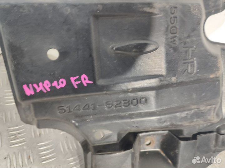 Защита двигателя передняя правая Toyota Aqua NHP10