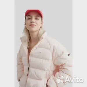 Пальто Tommy Hilfiger, розовый