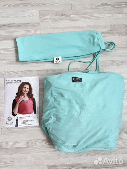 Слинг шарф diva milano трикотажный