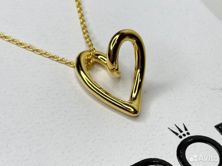 Колье Pandora с подвеской в виде сердца