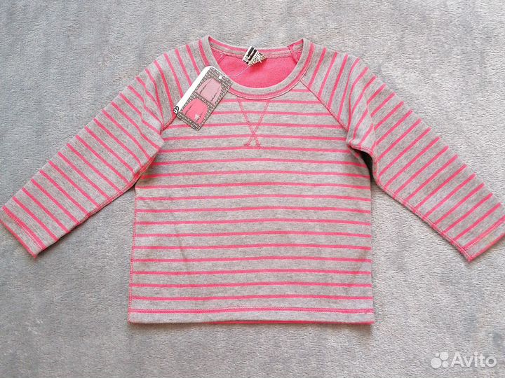 Лонгслив и поло для мальчика, р.86, новые