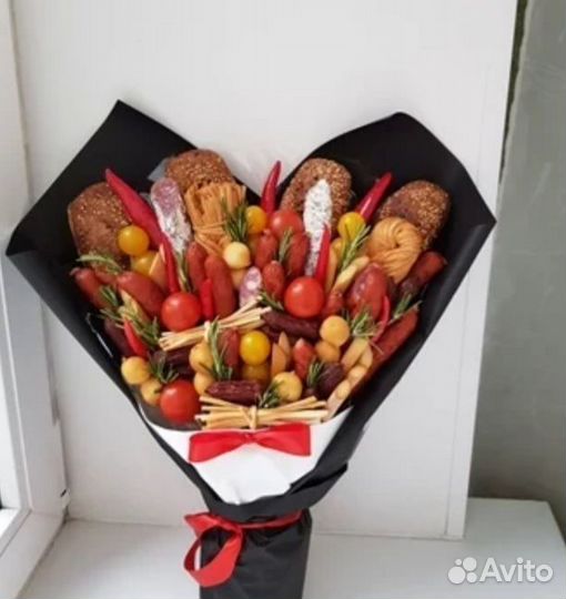 Мужские букеты съедобные