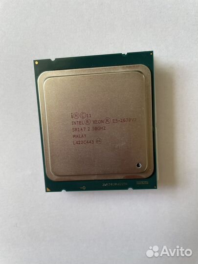 Процессор Intel Xeon E5-2670v2 10 core 2.5-3.3GHz