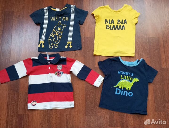 Пакет вещей для мальчика 74 80